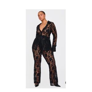 Plus Sheer Pants * TOP ALSO AVAILABLE